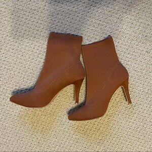 Elegant Brown Women's Ankle Boots